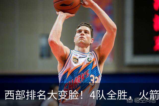西部排名大变脸！4队全胜，火箭排第1，掘金掉到第10，勇士倒数第4